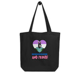 Genderqueer And Proud Eco Tote Bag
